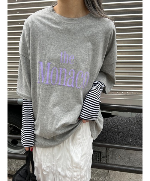 WC(ダブル シー)の「theMonacoロゴTシャツ(Tシャツ/カットソー・レディース・ホワイト/グレー/アイボリー・FREE)」の18枚目の写真
