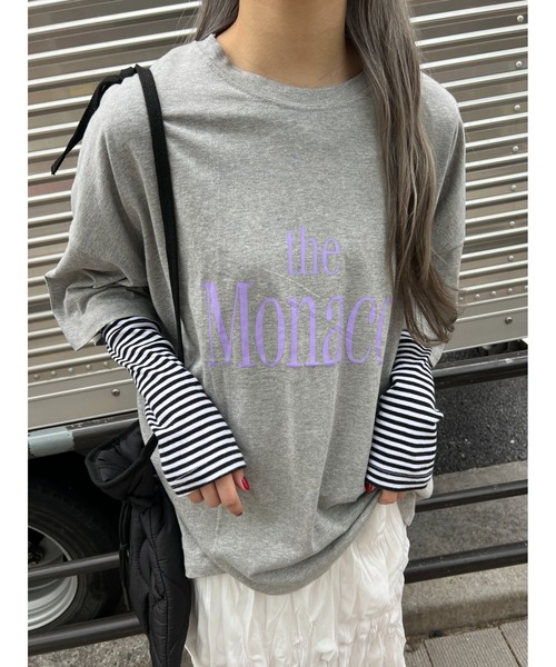 WC(ダブル シー)の「theMonacoロゴTシャツ(Tシャツ/カットソー・レディース・ホワイト/グレー/アイボリー・FREE)」の19枚目の写真