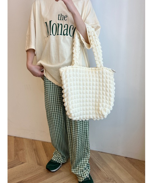 WC(ダブル シー)の「theMonacoロゴTシャツ(Tシャツ/カットソー・レディース・ホワイト/グレー/アイボリー・FREE)」の14枚目の写真