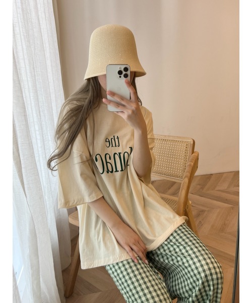 WC(ダブル シー)の「theMonacoロゴTシャツ(Tシャツ/カットソー・レディース・ホワイト/グレー/アイボリー・FREE)」の17枚目の写真