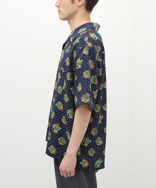 NOMA t.d.（ノーマティーディー）の「【NOMA t.d. / ノーマ ティーディー】Summer Shirt バスケット（シャツ/ブラウス・メンズ・チャコールグレー/ネイビー・4/5）」の9枚目の写真