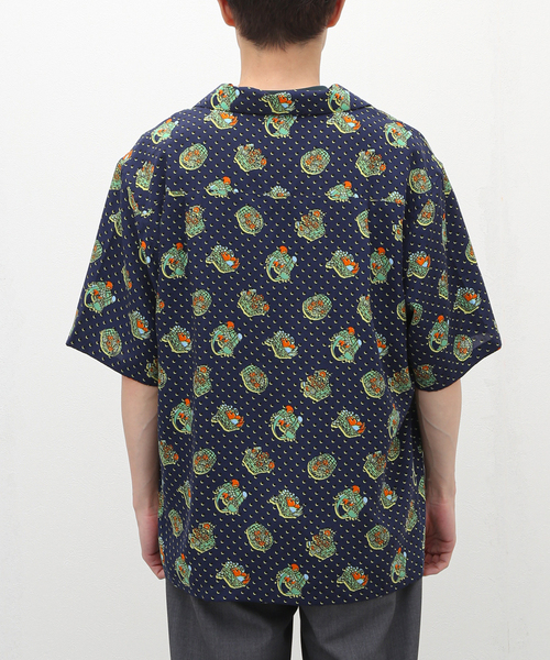 NOMA t.d.（ノーマティーディー）の「【NOMA t.d. / ノーマ ティーディー】Summer Shirt バスケット（シャツ/ブラウス・メンズ・チャコールグレー/ネイビー・4/5）」の11枚目の写真