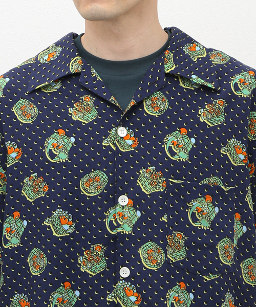 NOMA t.d.（ノーマティーディー）の「【NOMA t.d. / ノーマ ティーディー】Summer Shirt バスケット（シャツ/ブラウス・メンズ・チャコールグレー/ネイビー・4/5）」の14枚目の写真