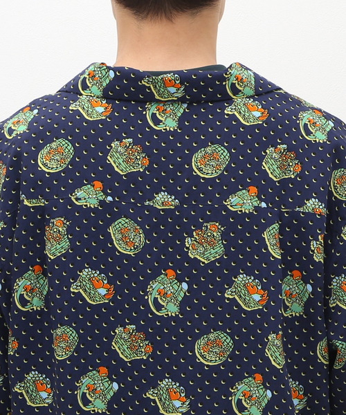 NOMA t.d.（ノーマティーディー）の「【NOMA t.d. / ノーマ ティーディー】Summer Shirt バスケット（シャツ/ブラウス・メンズ・チャコールグレー/ネイビー・4/5）」の16枚目の写真