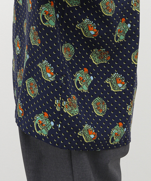 NOMA t.d.（ノーマティーディー）の「【NOMA t.d. / ノーマ ティーディー】Summer Shirt バスケット（シャツ/ブラウス・メンズ・チャコールグレー/ネイビー・4/5）」の10枚目の写真