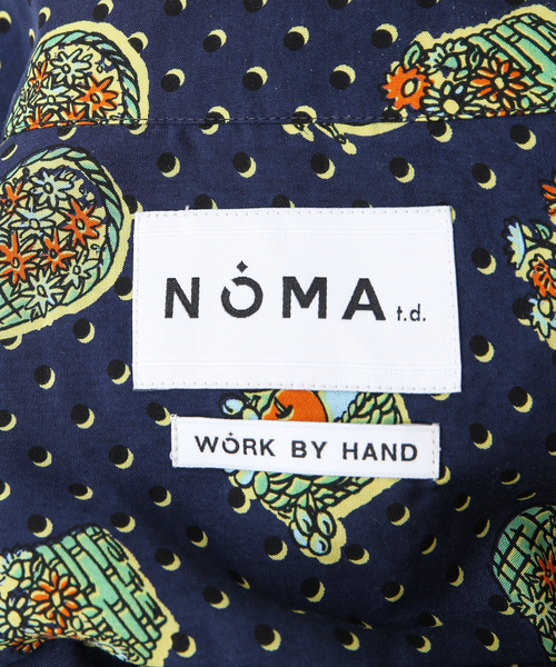 NOMA t.d.（ノーマティーディー）の「【NOMA t.d. / ノーマ ティーディー】Summer Shirt バスケット（シャツ/ブラウス・メンズ・チャコールグレー/ネイビー・4/5）」の12枚目の写真