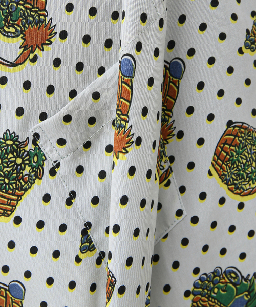 NOMA t.d.（ノーマティーディー）の「【NOMA t.d. / ノーマ ティーディー】Summer Shirt バスケット（シャツ/ブラウス・メンズ・チャコールグレー/ネイビー・4/5）」の17枚目の写真