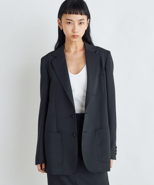 EDITION（エディション）の「ポリエステル テーラードジャケット