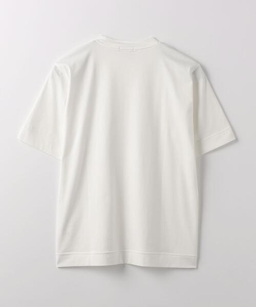 gim(ジム)の「<gim>プラチナフェイスコットン Tシャツ(Tシャツ/カットソー・メンズ・ネイビー/ライトグレー/ホワイト/オリーブ・S/M/L)」の15枚目の写真