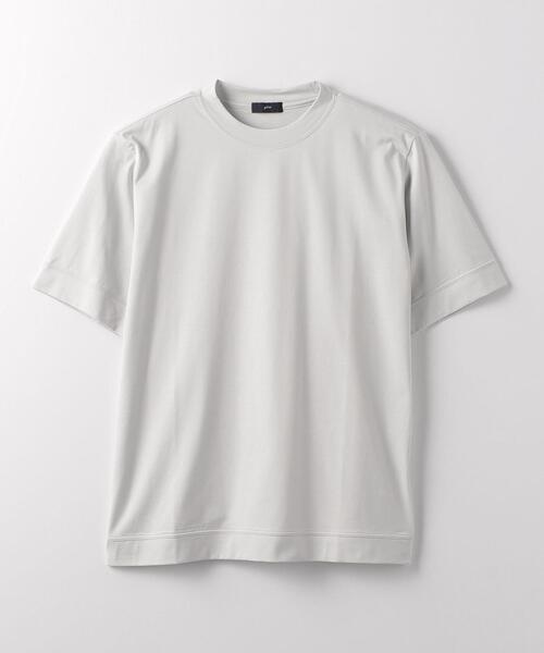 gim(ジム)の「<gim>プラチナフェイスコットン Tシャツ(Tシャツ/カットソー・メンズ・ネイビー/ライトグレー/ホワイト/オリーブ・S/M/L)」の18枚目の写真