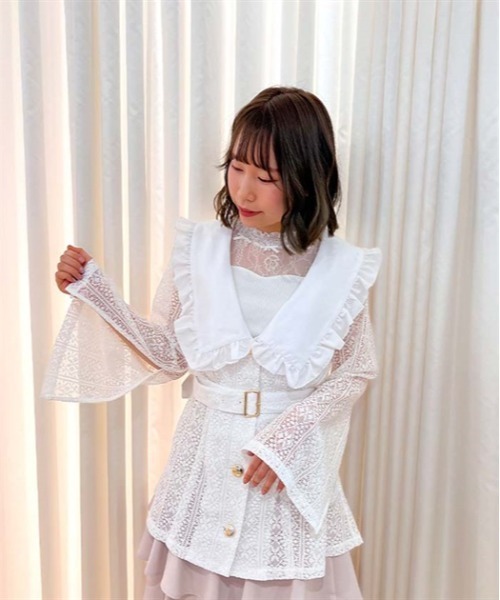 axes femme POETIQUE（アクシーズファムポエティック）の「総レース