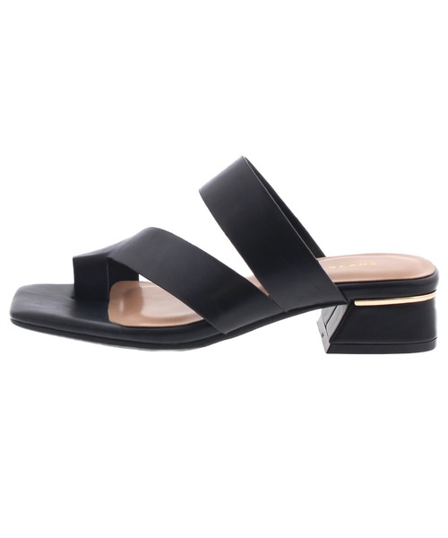 アシンメトリーカットトングサンダル(217-10280)JELLYBEANS(ジェリービーンズ)