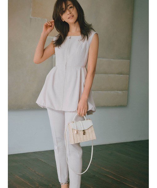 CELFORD（セルフォード）の「バルーンペプラムセットアップ（パンツ