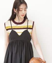 N.(N. Natural Beauty Basic) | ◆MIX編みボーダーニット(ニット/セーター)