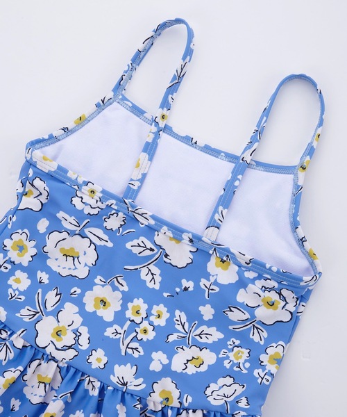Ocean&Ground(オーシャン&グラウンド)の「ハナガラフリルスイムワンピース(80~140cm)(水着・キッズ・マルチ/ブルー/イエロー・100/110/120/130/140/90)」の13枚目の写真