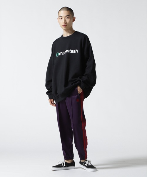 MANASTASH(マナスタッシュ)の「MANASTASH/マナスタッシュ/StackLogo CrewneckSweat/グラフィックプリントクルーネックスウェット(Tシャツ/カットソー・メンズ・ホワイト/ブラック/ブルー系その他3・M/L/XL/XXL/F)」の22枚目の写真