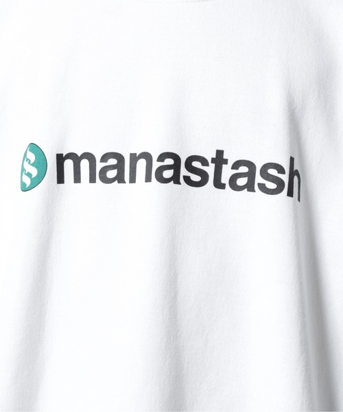 MANASTASH(マナスタッシュ)の「MANASTASH/マナスタッシュ/StackLogo CrewneckSweat/グラフィックプリントクルーネックスウェット(Tシャツ/カットソー・メンズ・ホワイト/ブラック/ブルー系その他3・M/L/XL/XXL/F)」の8枚目の写真
