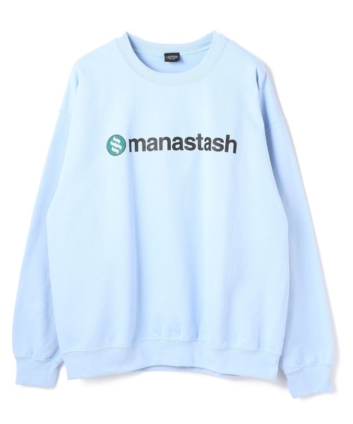 MANASTASH(マナスタッシュ)の「MANASTASH/マナスタッシュ/StackLogo CrewneckSweat/グラフィックプリントクルーネックスウェット(Tシャツ/カットソー・メンズ・ホワイト/ブラック/ブルー系その他3・M/L/XL/XXL/F)」の11枚目の写真