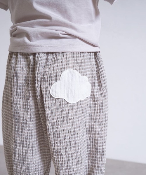 10mois(ディモワ)の「【10mois(ディモワ)】 雲ポケットバルーンパンツ(その他パンツ・キッズ・ライトグレー/ネイビー・80-90cm/90-95cm/100-110cm/70-80cm)」の10枚目の写真
