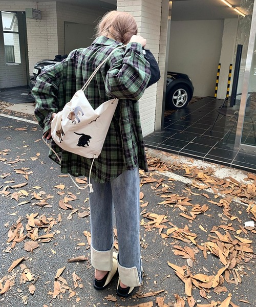 Chick（チック）の「▲Fisherman Denim Pants / フィッシャーマンデニムパンツ（デニムパンツ・レディース・ブルー・S/M/L）」の5枚目の写真