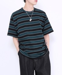 カラーボーダーＴシャツ