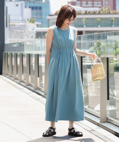 B:MING by BEAMS(ビーミングバイビームス)の「B:MING by BEAMS / フロント ギャザー カット ワンピース(ワンピース・レディース・ブラック/カーキ/ブルー系その他2・ONE SIZE)」の11枚目の写真