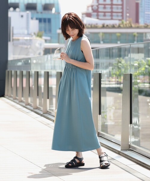 B:MING by BEAMS(ビーミングバイビームス)の「B:MING by BEAMS / フロント ギャザー カット ワンピース(ワンピース・レディース・ブラック/カーキ/ブルー系その他2・ONE SIZE)」の19枚目の写真