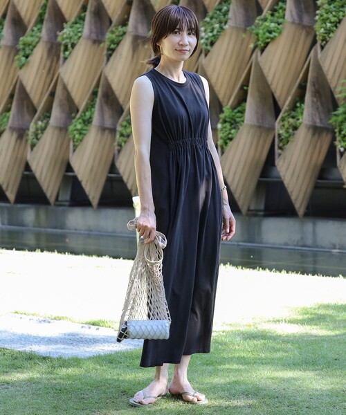 B:MING by BEAMS(ビーミングバイビームス)の「B:MING by BEAMS / フロント ギャザー カット ワンピース(ワンピース・レディース・ブラック/カーキ/ブルー系その他2・ONE SIZE)」の5枚目の写真