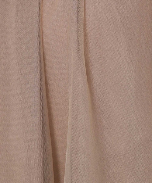 mysty woman（ミスティウーマン）の「レイヤーチュールタックスリーブブラウス 964472（シャツ/ブラウス・レディース・ホワイト系その他/モカ/ブラック・FREE）」の13枚目の写真