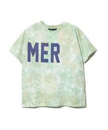 CUBE SUGAR/キューブシュガー　20/-天竺タイダイクルーTシャツ