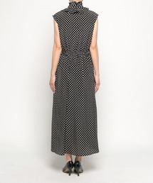 LOULOU WILLOUGHBY】デシンドットノースリーブワンピースを使った人気
