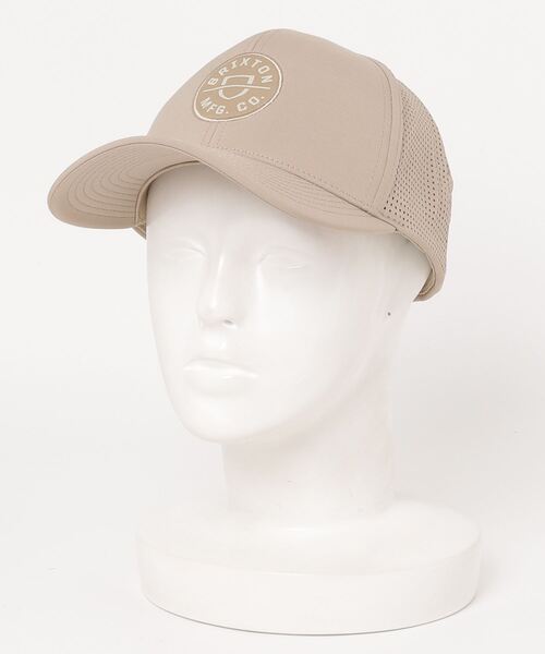 BRIXTON(ブリクストン)の「【BRIXTON/ブリクストン】CREST X MP SNAPBACK(キャップ・メンズ・ブラック/グリーン/サンドベージュ・FREE)」の3枚目の写真