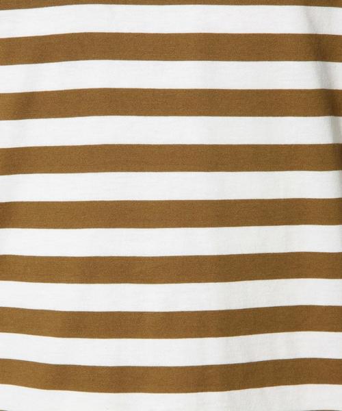 green label relaxing(グリーンレーベルリラクシング)の「◎GIZA BOR C/N S/S② Tシャツ◆(Tシャツ/カットソー・メンズ・ホワイト/ブラウン/ネイビー/オリーブ・SMALL/LARGE/X-LARGE/MEDIUM)」の6枚目の写真