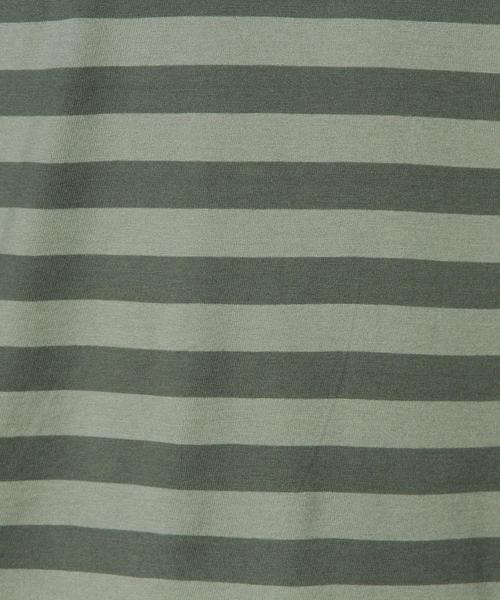 green label relaxing(グリーンレーベルリラクシング)の「◎GIZA BOR C/N S/S② Tシャツ◆(Tシャツ/カットソー・メンズ・ホワイト/ブラウン/ネイビー/オリーブ・SMALL/LARGE/X-LARGE/MEDIUM)」の8枚目の写真