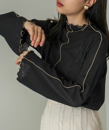 Bab | 前後2WAY配色メロウカットソー(Tシャツ/カットソー)