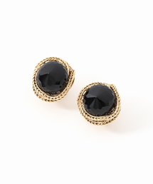 Noble | 【gren by M】デットストックイヤリング(ブラック)(イヤリング)