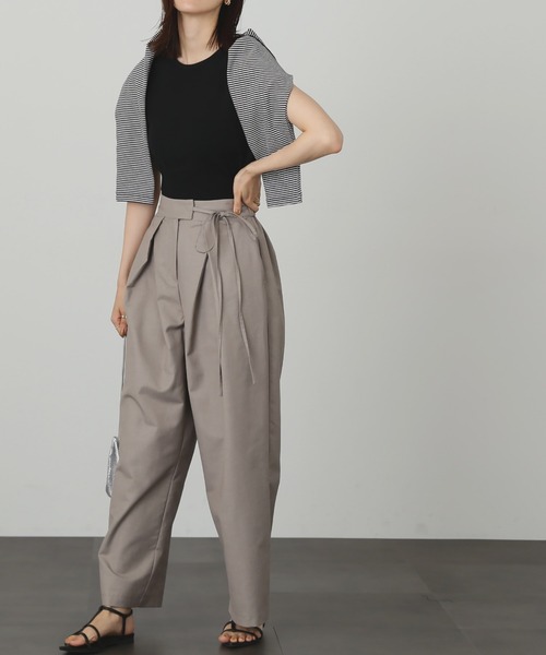 FREE'S MART(フリーズマート)の「◆クルーネックニットベスト(ベスト・レディース・グレー/ブラック/ホワイト・FREE)」の15枚目の写真