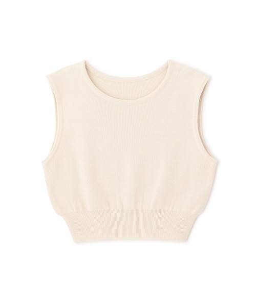 FREE'S MART(フリーズマート)の「◆クルーネックニットベスト(ベスト・レディース・グレー/ブラック/ホワイト・FREE)」の9枚目の写真