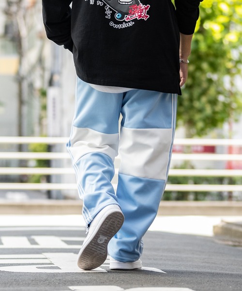 JOHN'S CLOSET(ジョンズクローゼット)の「【13】切替サイドライン トラックパンツ(その他パンツ・メンズ・サックスブルー/ブラック・MEDIUM/LARGE)」の16枚目の写真