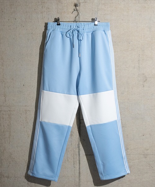 JOHN'S CLOSET(ジョンズクローゼット)の「【13】切替サイドライン トラックパンツ(その他パンツ・メンズ・サックスブルー/ブラック・MEDIUM/LARGE)」の13枚目の写真