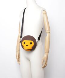 【A BATHING APE】BABY MILO フェイス ショルダーバッグ BABY MILO FACE CROSS BAGベビーマイロショルダーバッグa