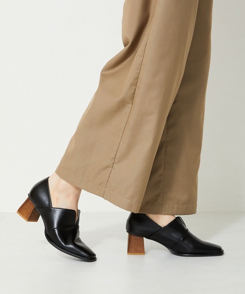 fot_ フォート ウッドヒール パンプス（_Fot | STRATO BLOG） 