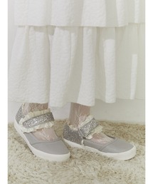 merry jenny | 【ＷＥＢ限定カラーあり】ｸﾞﾘｯﾀｰﾍﾞﾙｸﾛﾌﾘﾙｼｭｰｽﾞ(スニーカー)