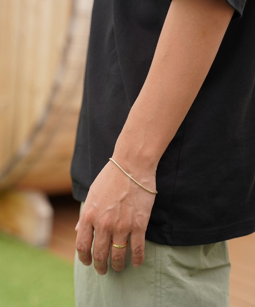 #Re:room(リルーム)の「シルバー925スネークチェーンブレスレット(ブレスレット・メンズ・ゴールド/シルバー・FREE)」の11枚目の写真