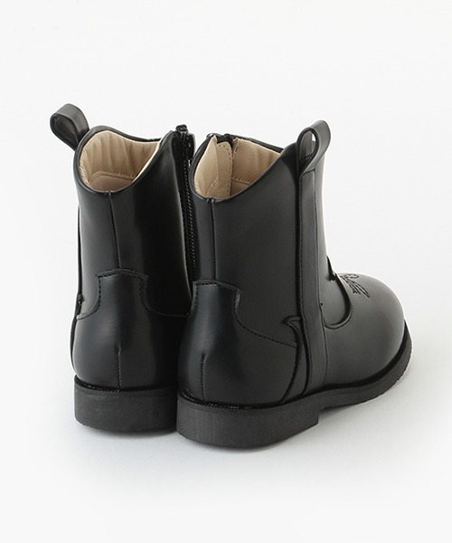 petit main（プティマイン）の「ウエスタンブーツ（スニーカー・キッズ・ブラック/ゴールド・18cm/16cm/19cm/15cm/17cm）」の5枚目の写真