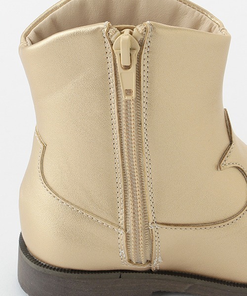 petit main（プティマイン）の「ウエスタンブーツ（スニーカー・キッズ・ブラック/ゴールド・18cm/16cm/19cm/15cm/17cm）」の8枚目の写真