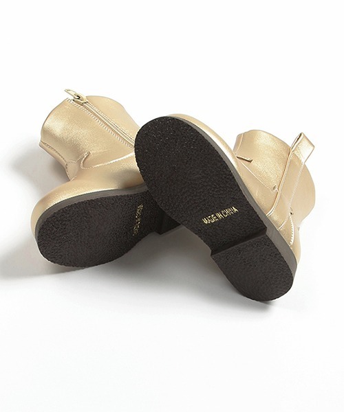 petit main（プティマイン）の「ウエスタンブーツ（スニーカー・キッズ・ブラック/ゴールド・18cm/16cm/19cm/15cm/17cm）」の11枚目の写真