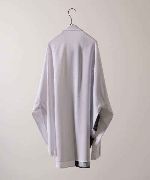 Floral print mode long sleeve shirt / 花柄プリントシャツ unisex（シャツ/ブラウス）｜REGIEVO（レジエボ）