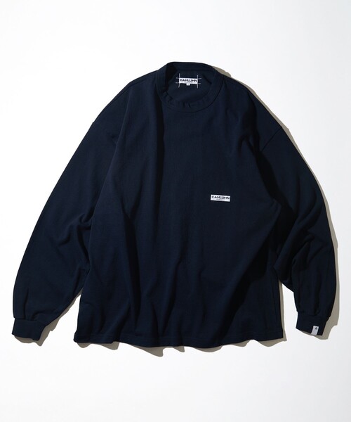 CAHLUMN(カウラム)の「CAHLUMN/カウラム Heavy Weight Jersey Long Sleeve Tee/ヘビーウェイト ジャージー ロングスリーブTシャツ(Tシャツ/カットソー・メンズ・ブルー/ネイビー/ライトグレー/ホワイト・XX-LARGE/X-LARGE/LARGE/MEDIUM)」の16枚目の写真