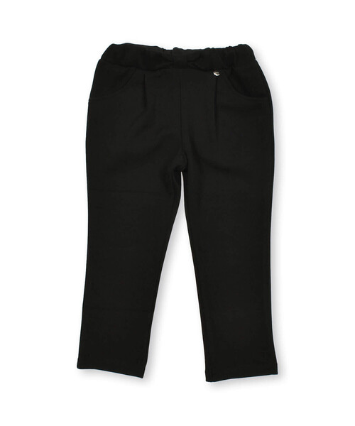 BeBe Petits Pois Vert(ベベプチポワヴェール)の「【店舗限定】ダンボールニットウエストリボンパンツ(95~150cm)(その他パンツ・キッズ・ブラック/ブラウン・110cm/95cm/120cm/100cm/130cm/150cm/140cm)」の7枚目の写真